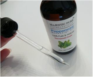 Majestic Pure Cosmeceuticals Peppermint Essential Oil Dropper